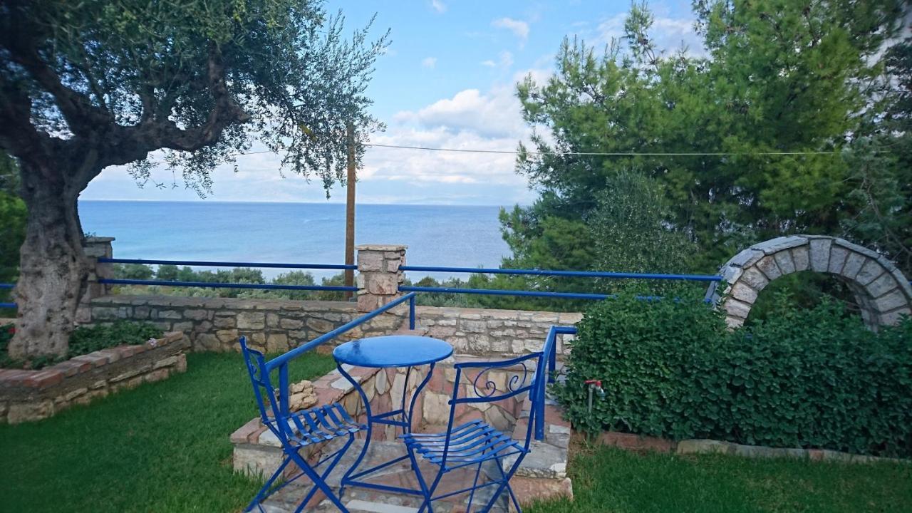 Villa Tasos Koutsoubos Корони Экстерьер фото