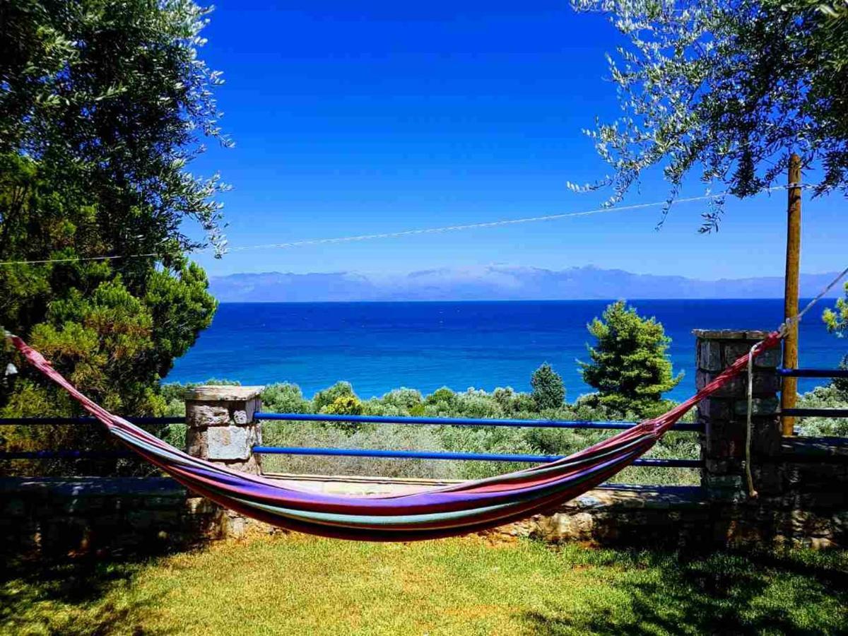 Villa Tasos Koutsoubos Корони Экстерьер фото