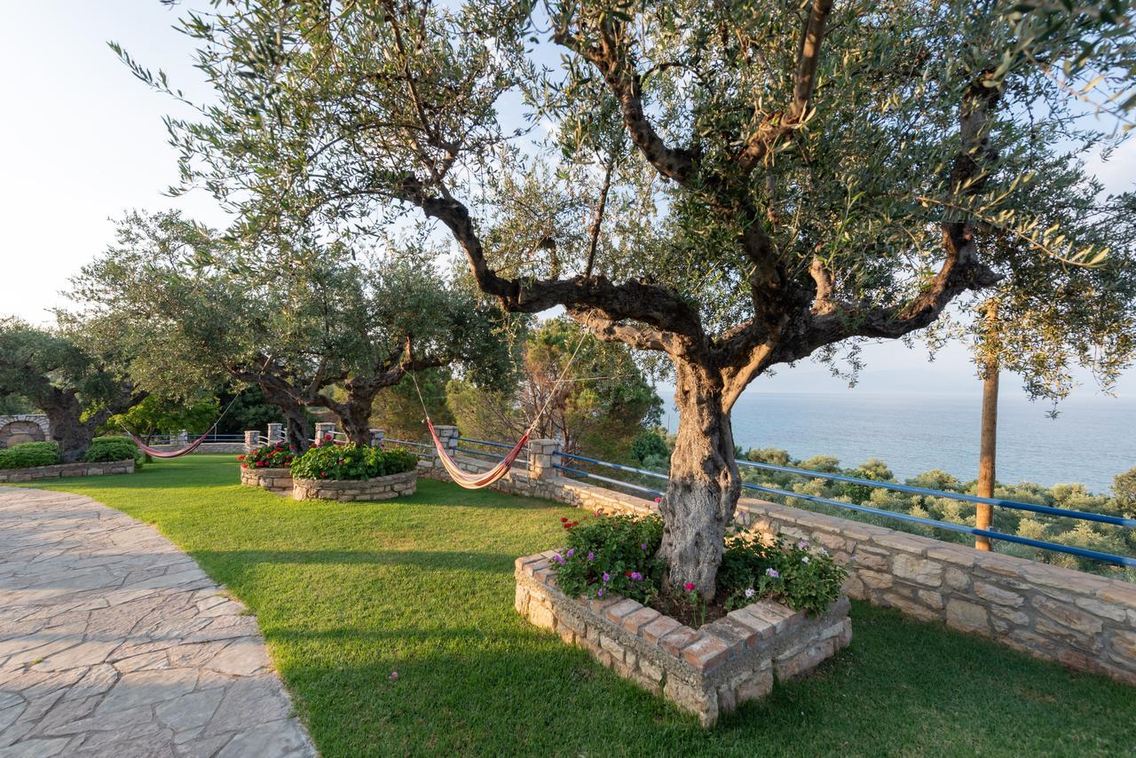Villa Tasos Koutsoubos Корони Экстерьер фото