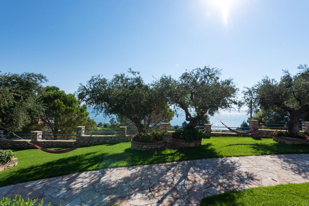 Villa Tasos Koutsoubos Корони Экстерьер фото