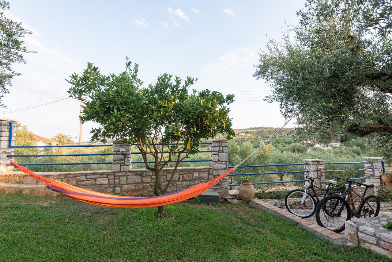 Villa Tasos Koutsoubos Корони Экстерьер фото