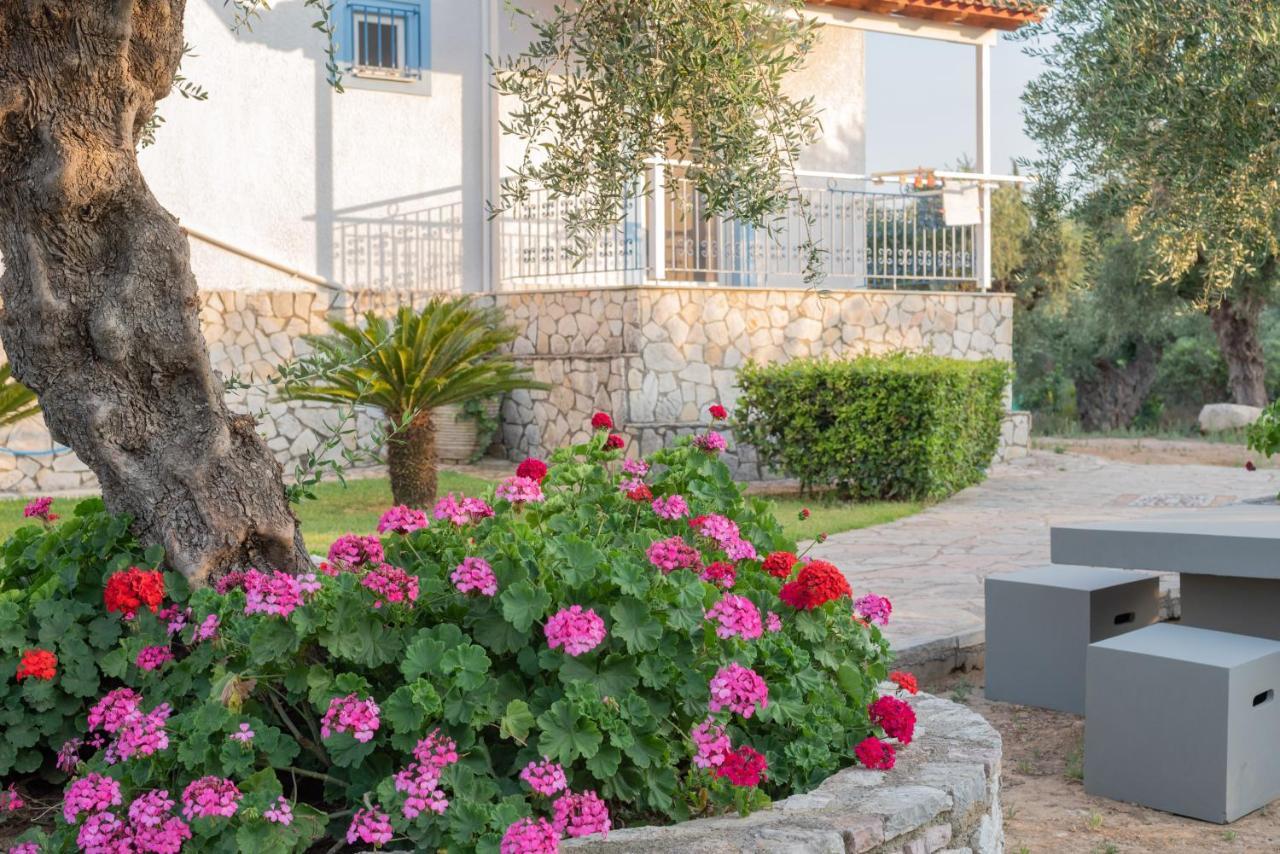 Villa Tasos Koutsoubos Корони Экстерьер фото