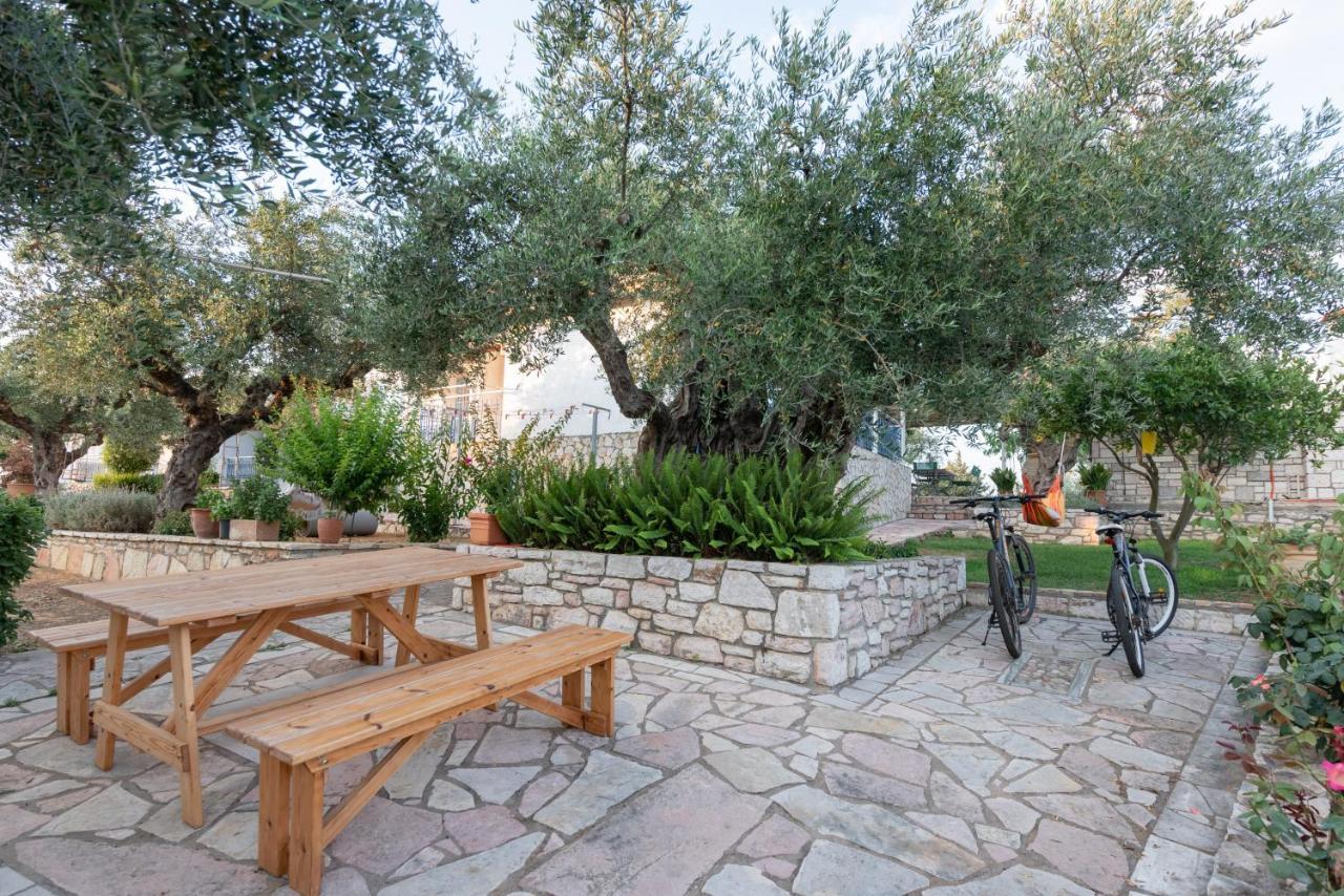Villa Tasos Koutsoubos Корони Экстерьер фото