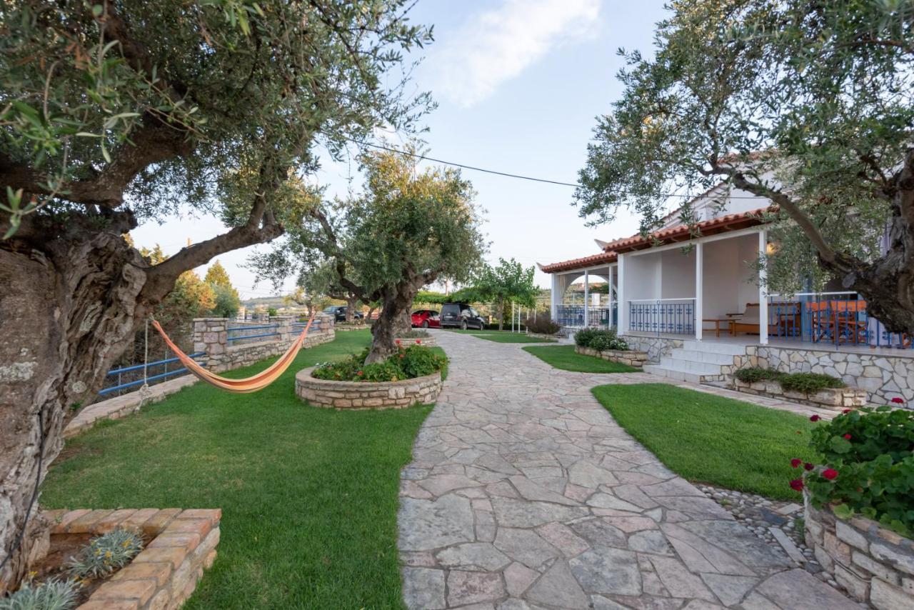 Villa Tasos Koutsoubos Корони Экстерьер фото