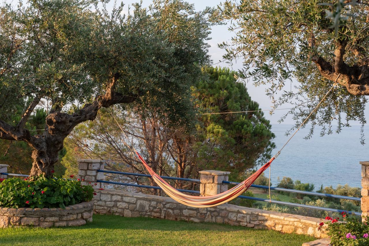 Villa Tasos Koutsoubos Корони Экстерьер фото