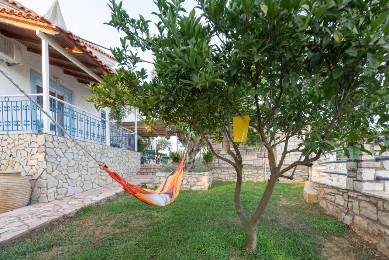 Villa Tasos Koutsoubos Корони Экстерьер фото