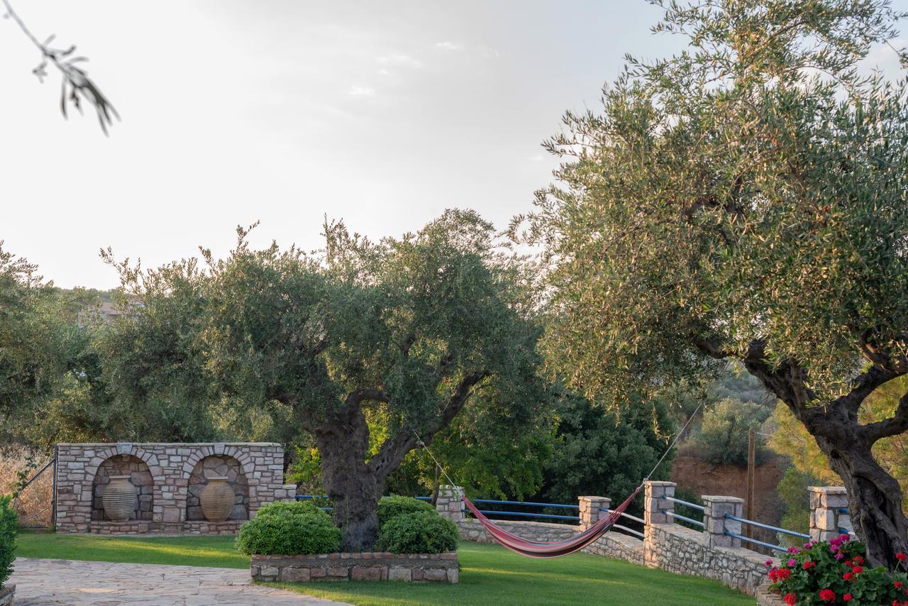 Villa Tasos Koutsoubos Корони Экстерьер фото