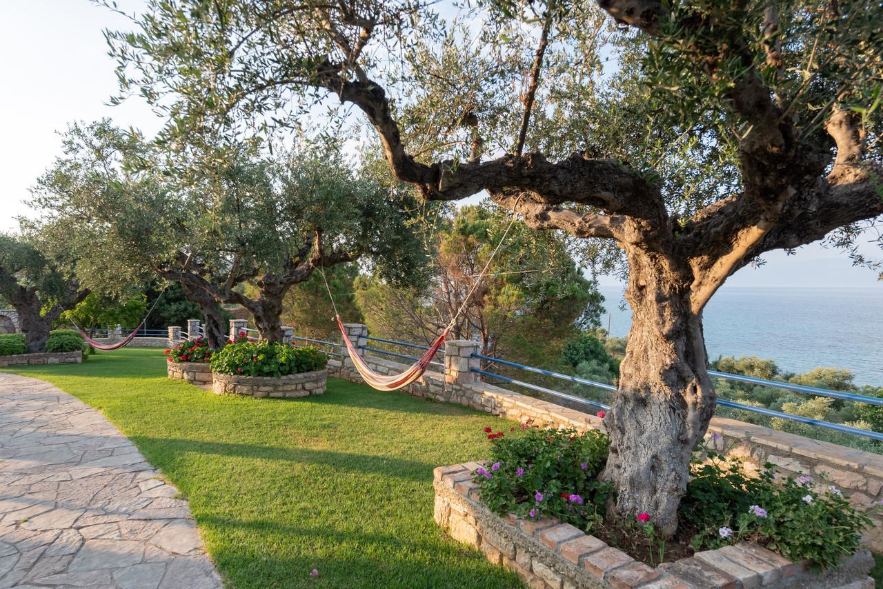 Villa Tasos Koutsoubos Корони Экстерьер фото